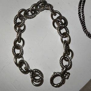 10mm AUTHENTIC David Yurman Oval Link Chain Bracelet